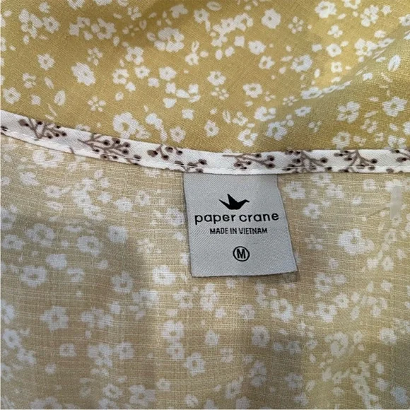 PAPER CRANE short tie top - Picture 6 of 7